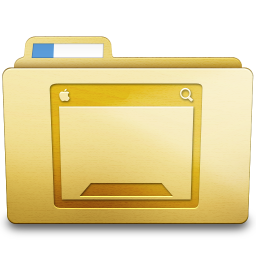 Yellow Desktop Icon 512x512 png